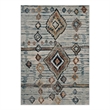 Distressed Moroccan Tribal Abstract Diamond 8x10 Area Rug