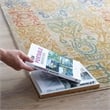 Solimar Distressed Southwestern Aztec 5x8 Area Rug in Multicolored