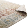 Solimar Distressed Southwestern Aztec 8x10 Area Rug in Multicolored