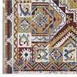 Florita Distressed Southwestern Aztec 5x8 Area Rug in Multicolored