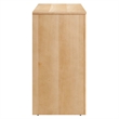 Appia 3-Door Arched Door Sideboard Storage Cabinet in Oak