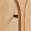 Appia 3-Door Arched Door Sideboard Storage Cabinet in Oak