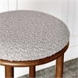 Fable Boucle Fabric Bar Stools - Set of 2 in Walnut Taupe