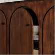 Appia 3-Door Arched Door Sideboard Storage Cabinet in Walnut