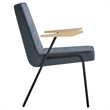Modway Vista Fabric Upholstered Dining Arm Chair in Laguna