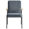 Modway Vista Fabric Upholstered Dining Arm Chair in Laguna
