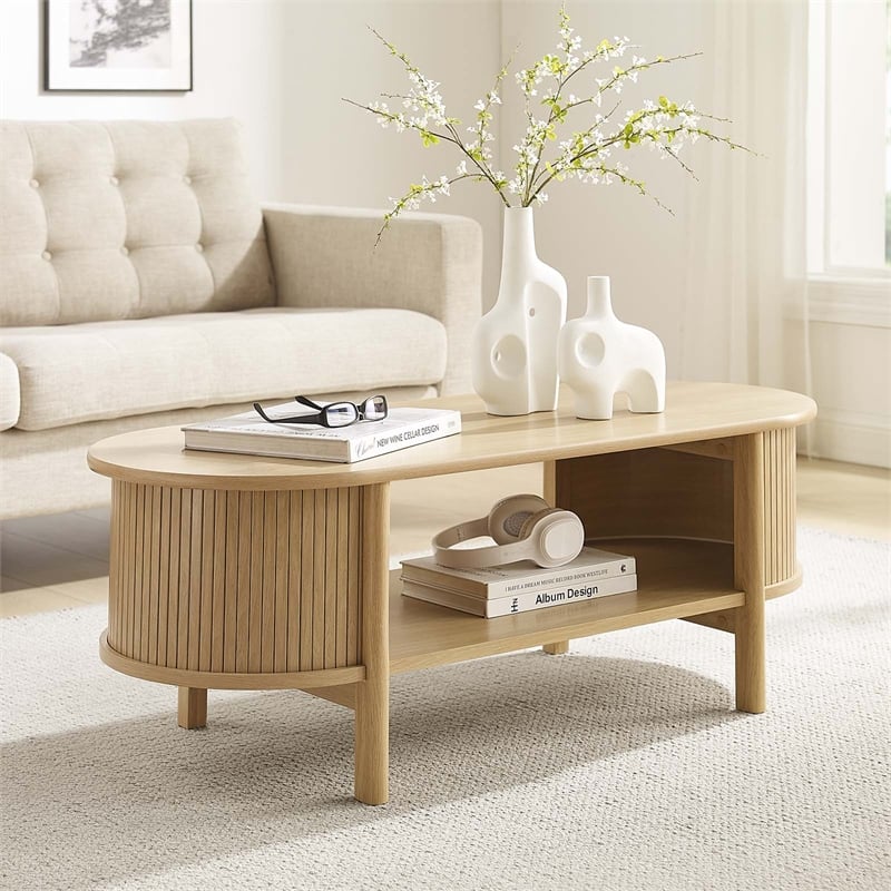 Cadence Coffee Table in Oak