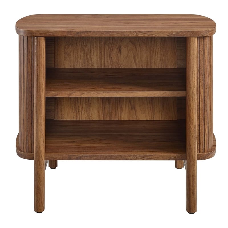 Cadence Open Nightstand in Walnut