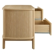 Cadence 2-Drawer Nightstand in Oak