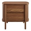 Cadence 2-Drawer Nightstand in Walnut