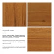 Tahoe Outdoor Patio Acacia Wood Coffee Table in Natural