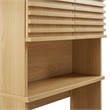 Render Over the Toilet Bathroom Storage Cabinet in Oak