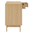 Render Cat Cabinet in Oak