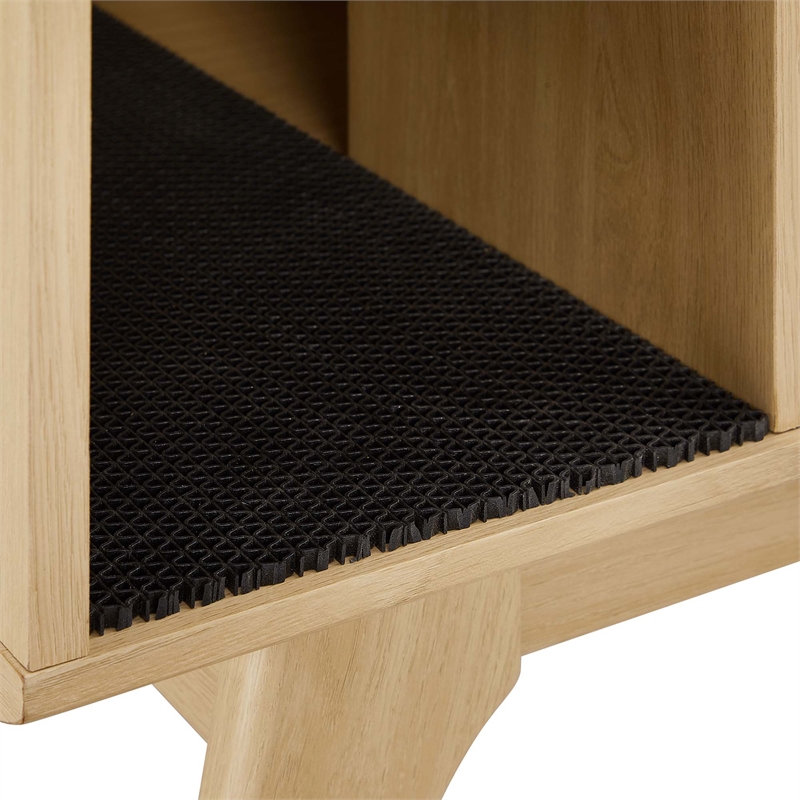 Render Cat Cabinet in Oak