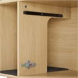 Render Cat Cabinet in Oak