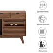 Render Cat Cabinet in Walnut