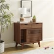 Render Cat Cabinet in Walnut