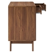 Render Cat Cabinet in Walnut