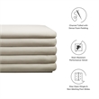 Mezzo Upholstered Performance Velvet Storage Bench in Almond