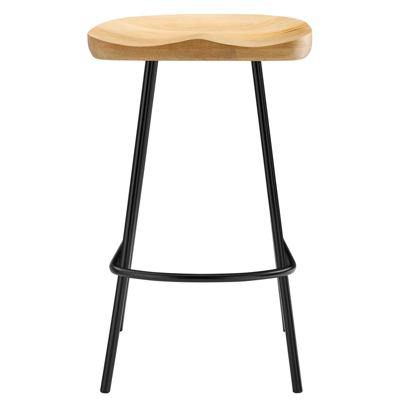 Concord Backless Wood Counter StoolsSet of 2 in Oak