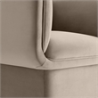 Modway Tate Performance Velvet Accent Chair in Taupe
