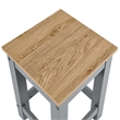 Galley3-Piece Kitchen Island and Stool Set in Oak Gray
