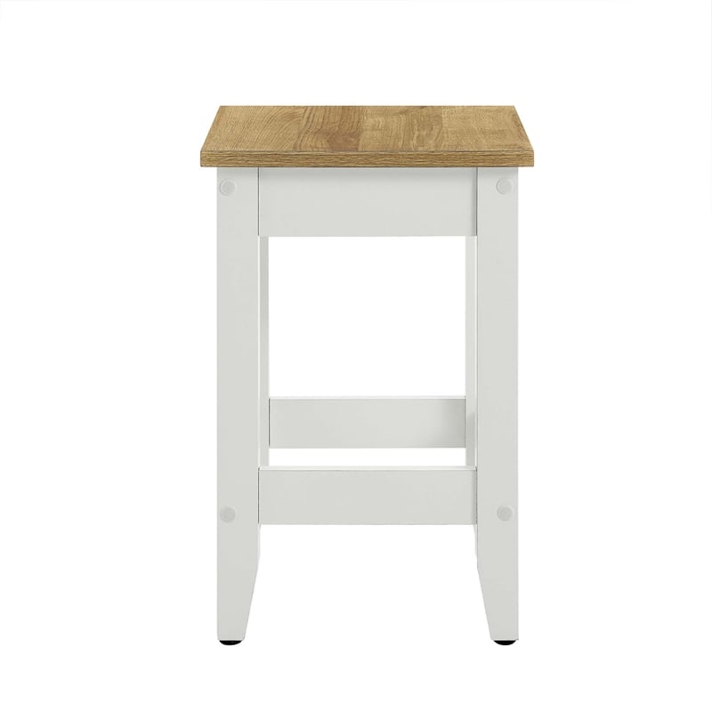 Sunbrook Kitchen Stool in Oak White