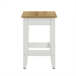 Sunbrook Kitchen Stool in Oak White