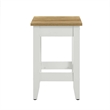 Sunbrook Kitchen Stool in Oak White