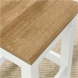 Sunbrook Kitchen Stool in Oak White