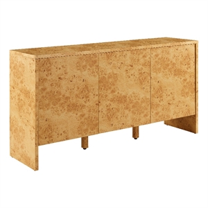 Hudson 60&quot Burl Wood Sideboard