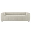 Modway Liana Upholstered Fabric Upholstered Sofa in Linen