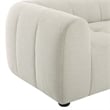Modway Liana Upholstered Fabric Upholstered Sofa in Linen
