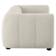 Liana Upholstered Fabric Loveseat in Linen