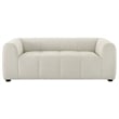 Liana Upholstered Fabric Loveseat in Linen