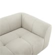 Liana Upholstered Fabric Loveseat in Linen