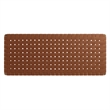 Sparta Weave Vegan Leather Full Headboard in Walnut Brown