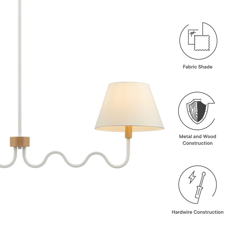 Sunlit Pendant Light in Natural White