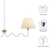 Sunlit Pendant Light in Natural White