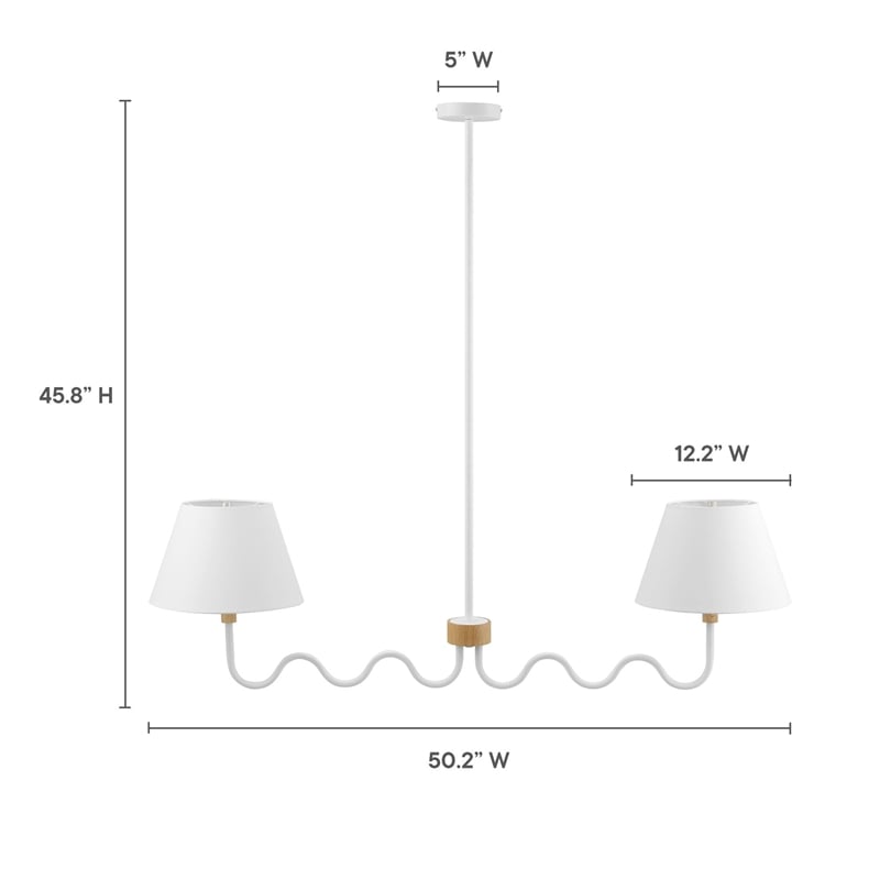 Sunlit Pendant Light in Natural White