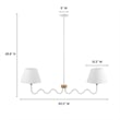 Sunlit Pendant Light in Natural White