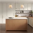 Sunlit Pendant Light in Natural White