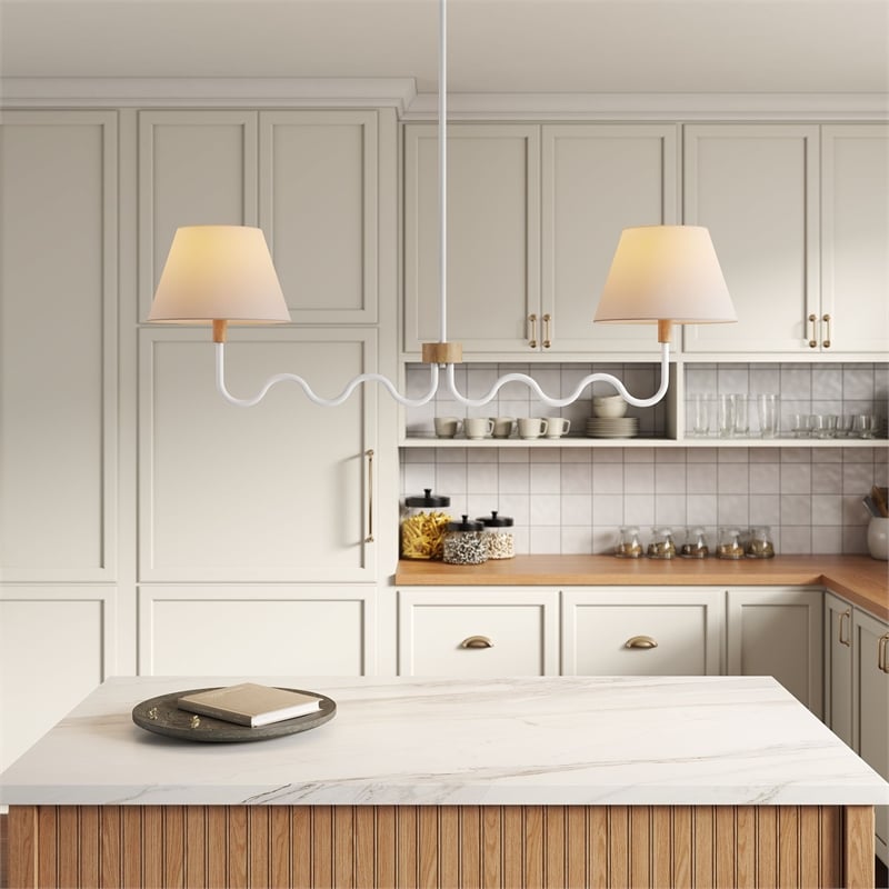 Sunlit Pendant Light in Natural White
