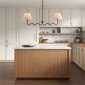 sunlit pendant light in walnut black