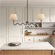 Sunlit Pendant Light in Walnut Black