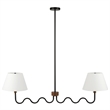 Sunlit Pendant Light in Walnut Black