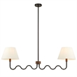 Sunlit Pendant Light in Walnut Black
