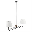 Sunlit Pendant Light in Walnut Black