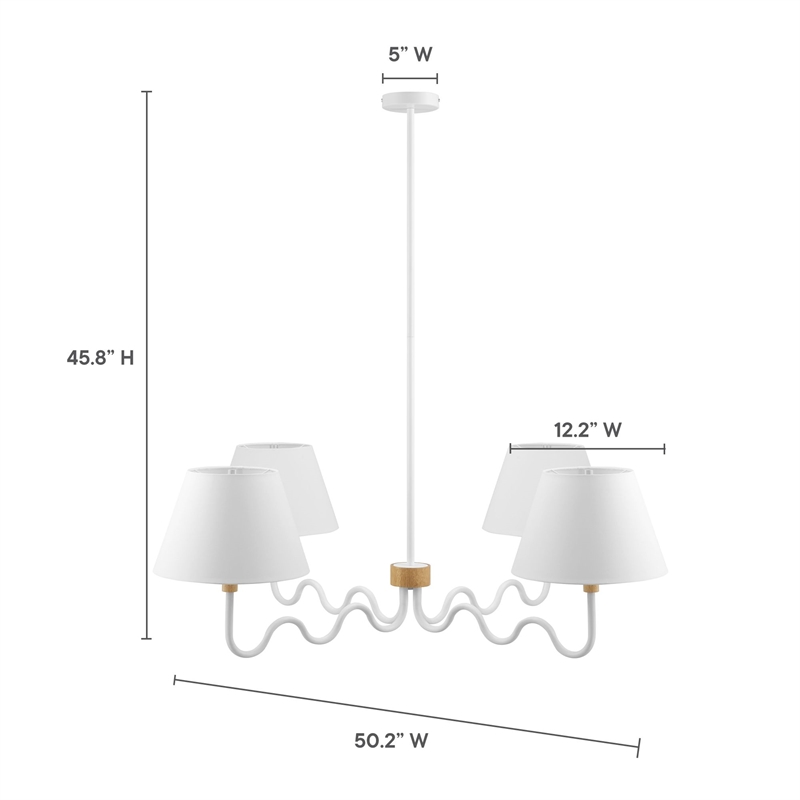 Sunlit Pendant Light in Natural White