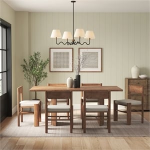 sunlit pendant light in walnut black